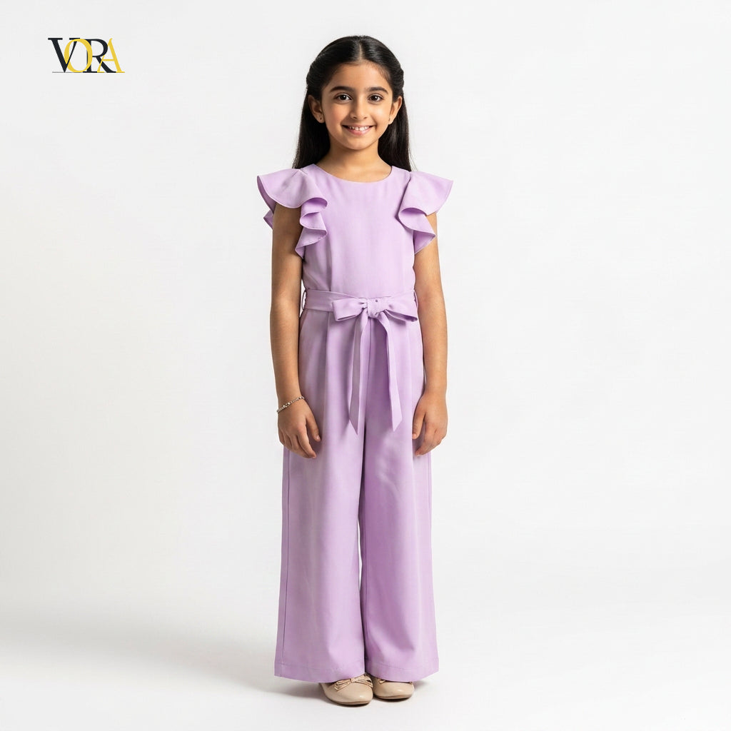 Purple Bloom Jumpsuit