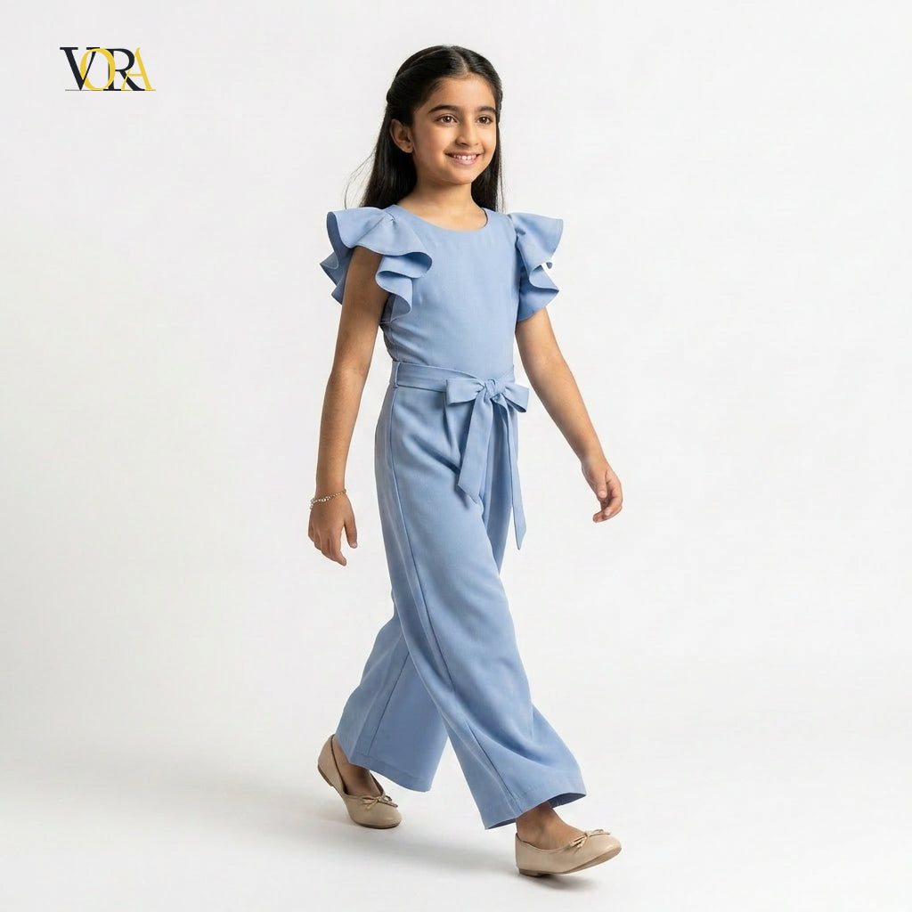 Blue Bloom Jumpsuit