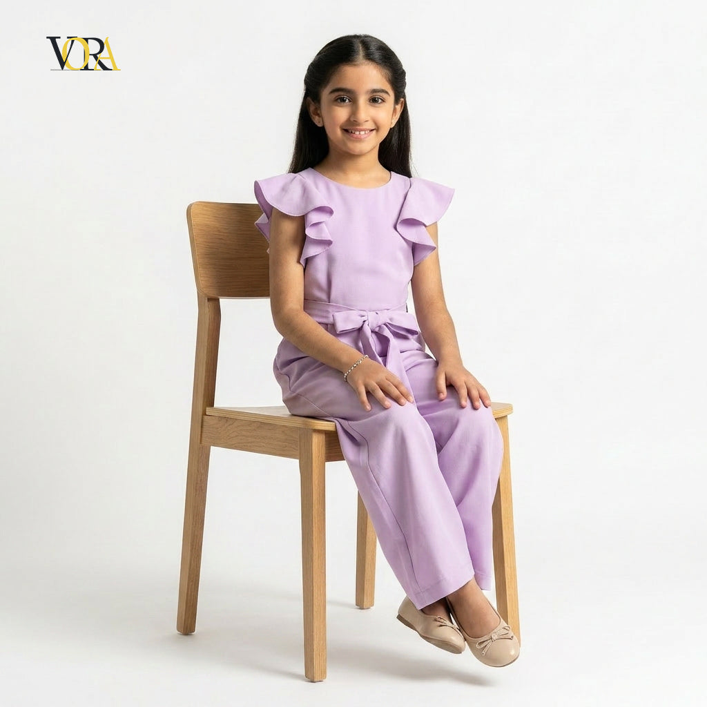 Purple Bloom Jumpsuit